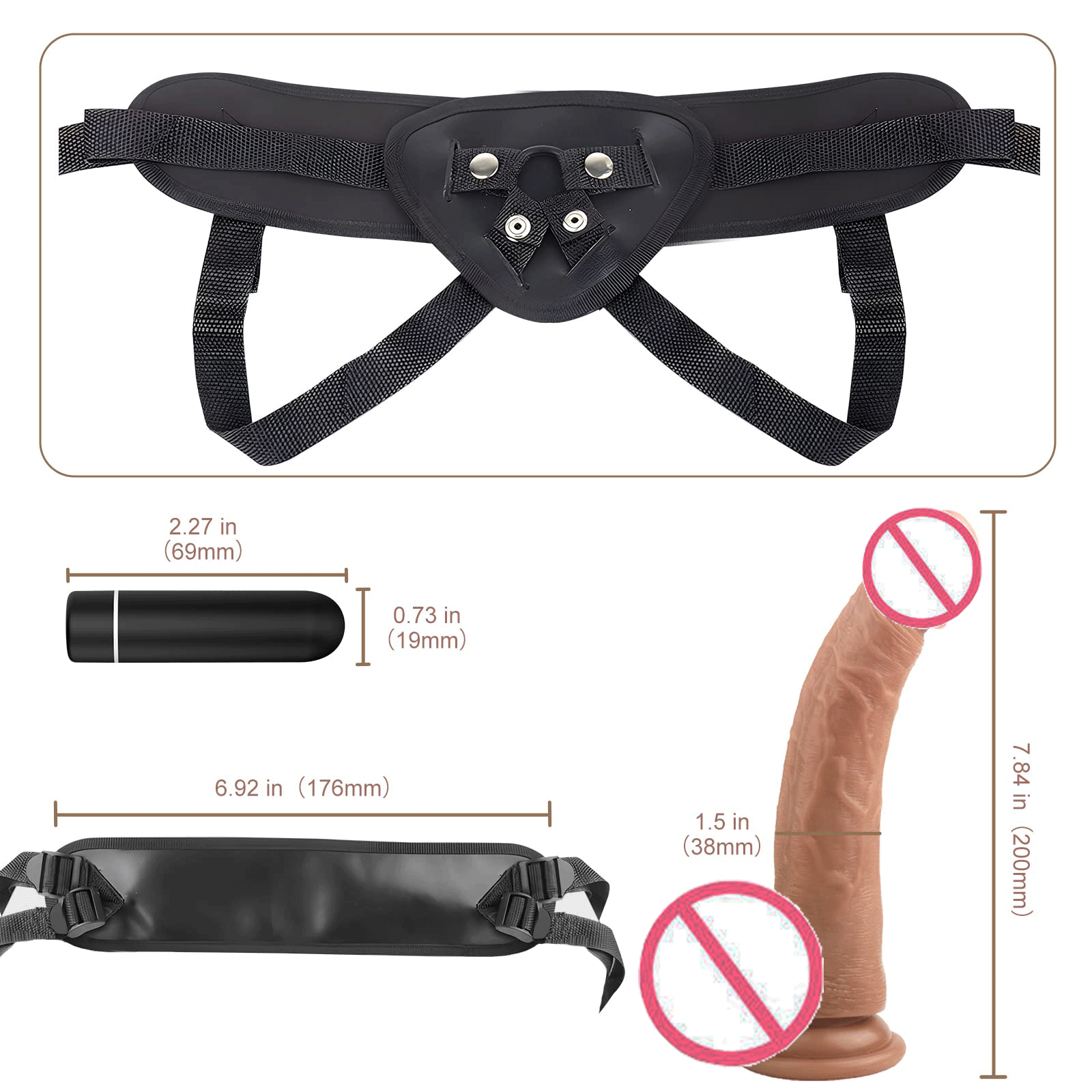 Sex Toys Realistic Artificial Strap On Penis Vibrator For Woman Lesbian Wearable 15 Inch Dildo