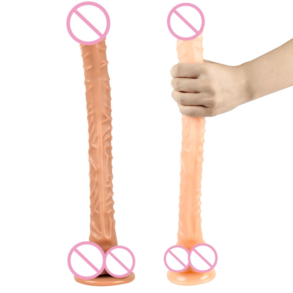 Gelance 15.75 Inches Pvc Dildo Artificial Penis Realistic Dildo For Women Pussy Masturbate Dildo For Women