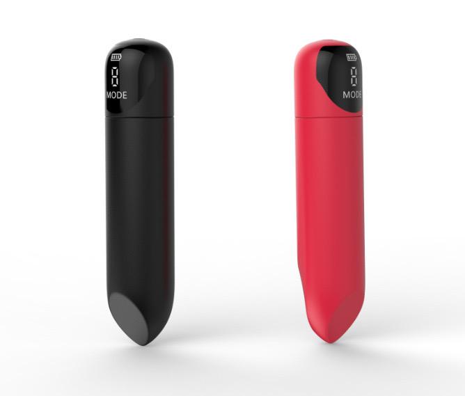 Gelance Lcd Display Bullet Vibrator For Women Head Waterproof G Spot Massager Bullet Vibrator Sex Toys For Woman