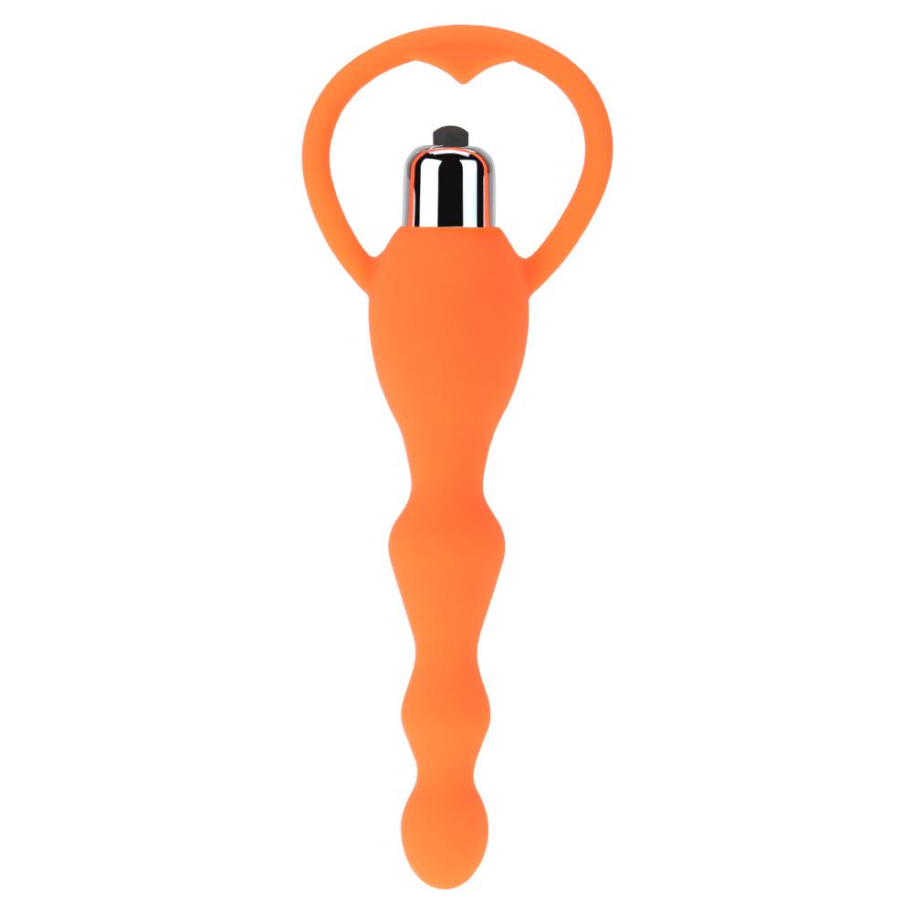 Wholesale Waterproof Silicone Extra Long Silicone Large Anal Beads Vibrating Toys