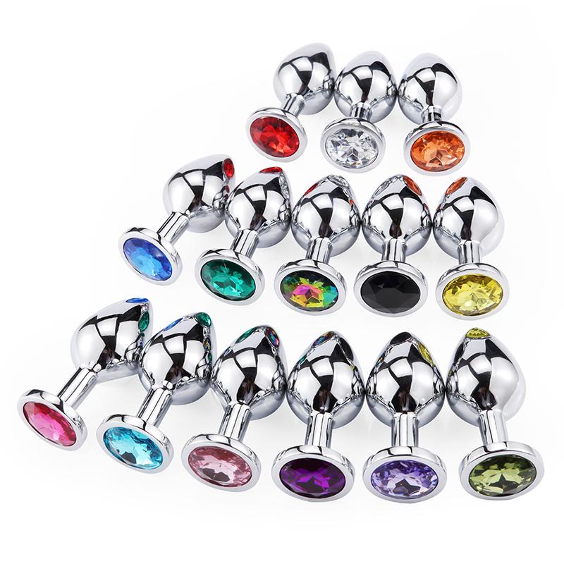 Cheap Bulk Wholesale Anal Plug Metal Toys Sex Adult For Men And Woman Plug Anal