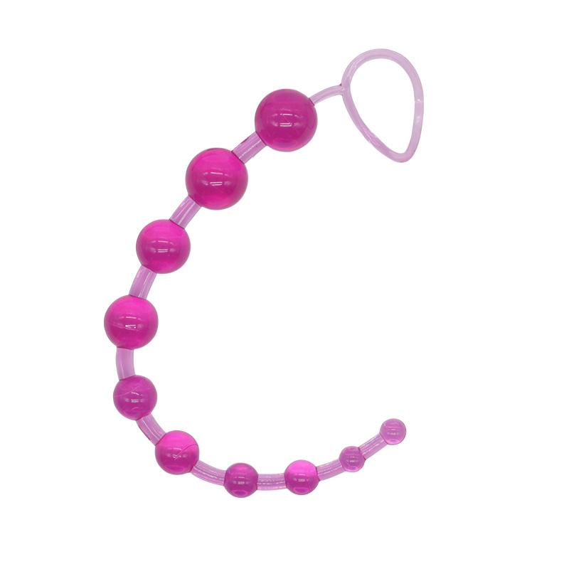 High Quality Anal Plug Sex Toy Silicon Popular Butt Plug Anal Sex Toys Long Beads Anal Plug Kit
