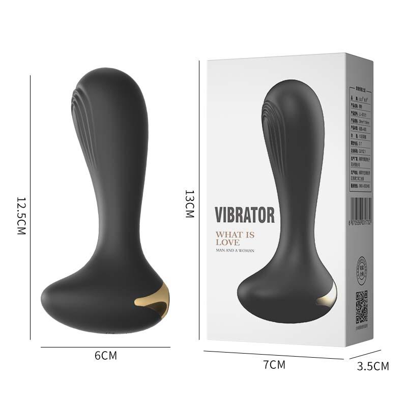 Factory Orgasm Products Prostate Masturbation Tools Butt Plug Anal Massager 360 Vibrator