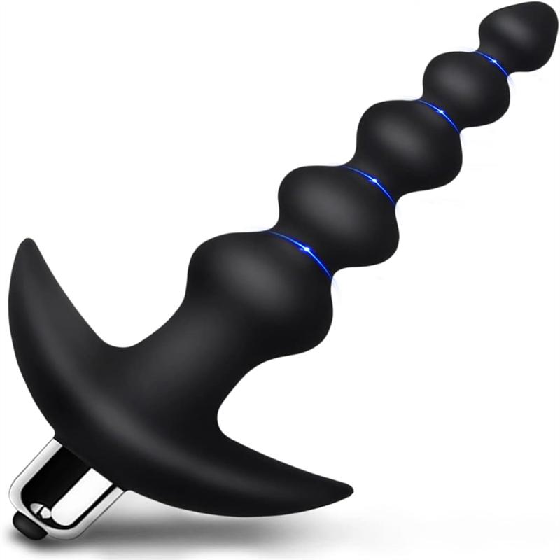 Gelance Electric Silicone Vagina Vibrator Anal Beads Butt Plug Anal Gay Sex Toys For Women Men