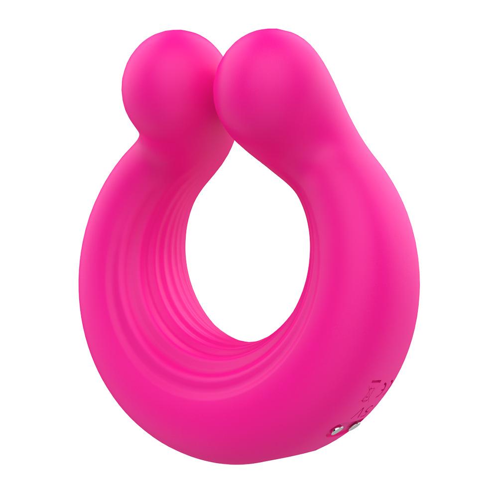 Silicone Waterproof Rechargeable Penis Ring Vibrator Sex Toy Male Couples Men Vibrating Cock Ring Adult Sex Product