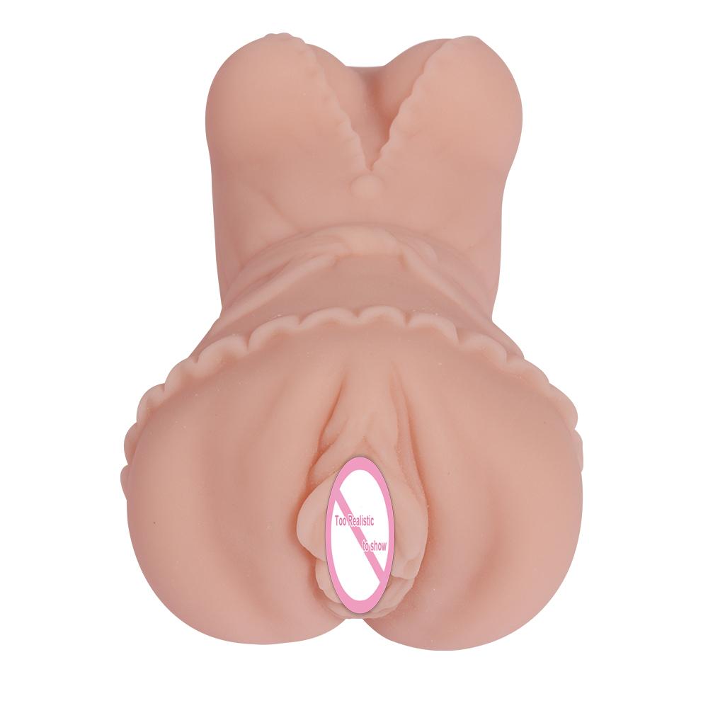  Realistic Soft Real Sex Doll Masturbator With Textured Tight Anus And Mouth Vagina Sexy Throat Oral Adult Sex Toys For Men