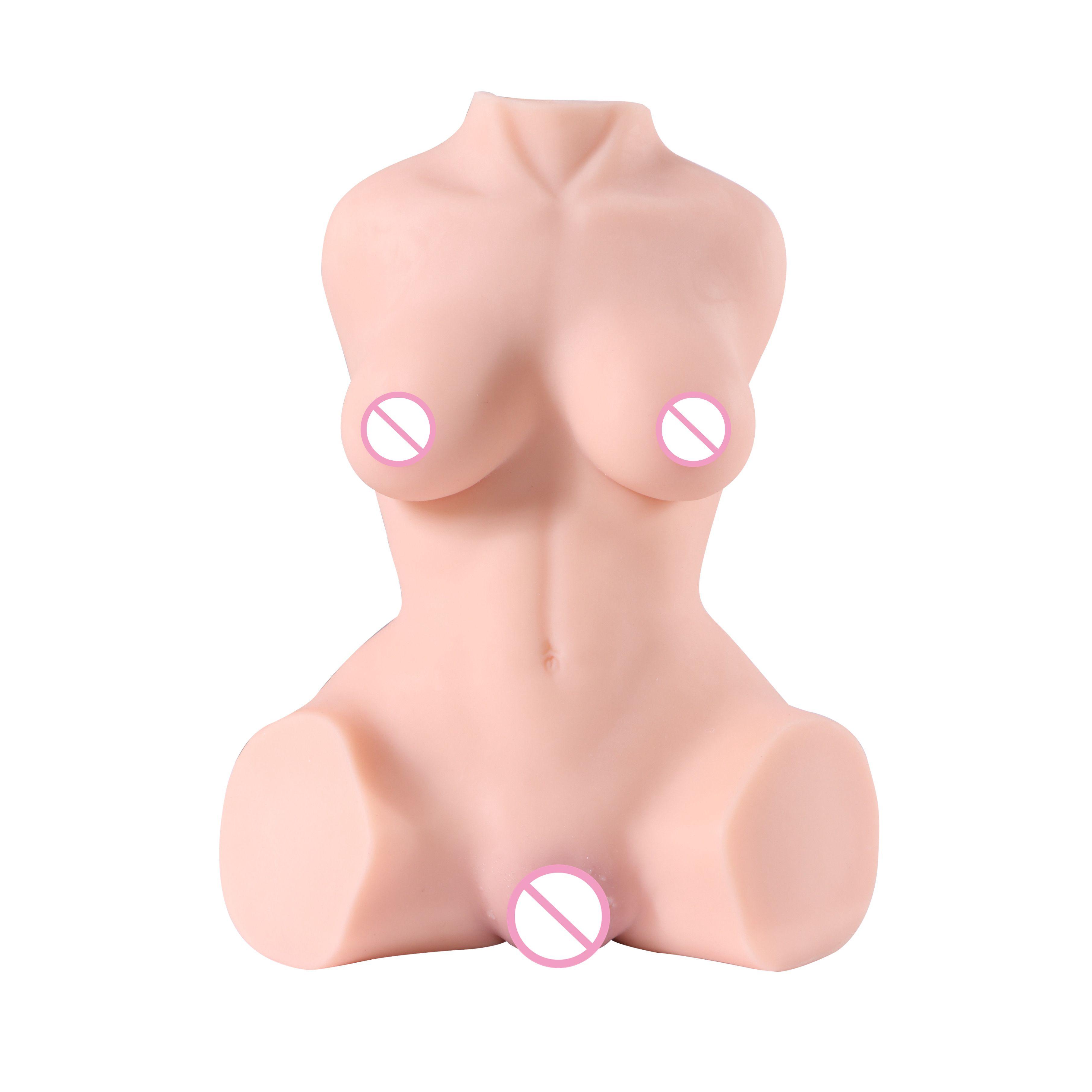 Shequ Lifelike Skin Sex Doll For Men 8.5kg Torso Doll Male Masturbator Pocket Pussy Men Pleasure Sex Toys Doll For Adult