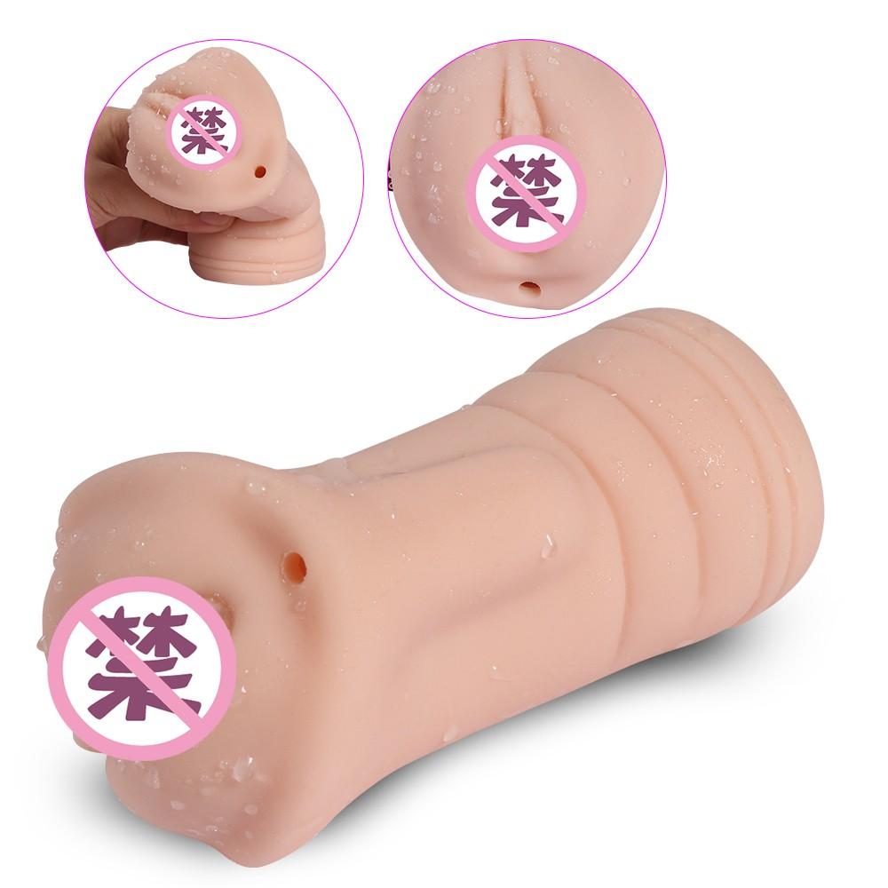  Realistic Soft Sex Doll Masturbator With Textured Tight Anus And Mouth Vagina Deep Throat Mini Real Adult Sex Toys For Men