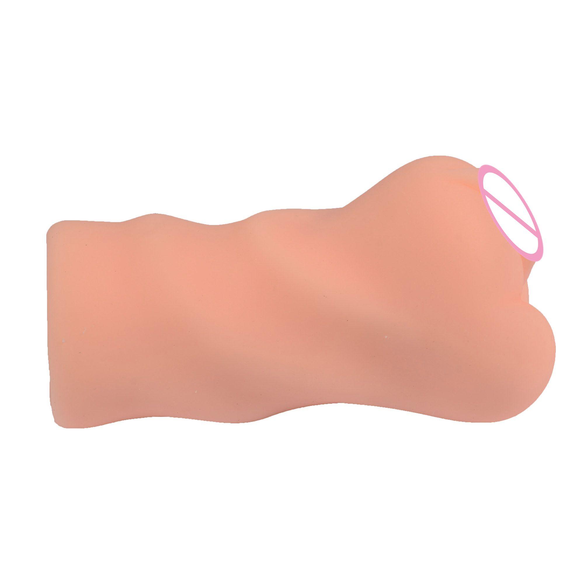  Soft Medical Dual Layer Mini Upgrade Vaginal Masturbation Stroker Realistic 3d Portable Sexy Big Ass Sex Toy For Male