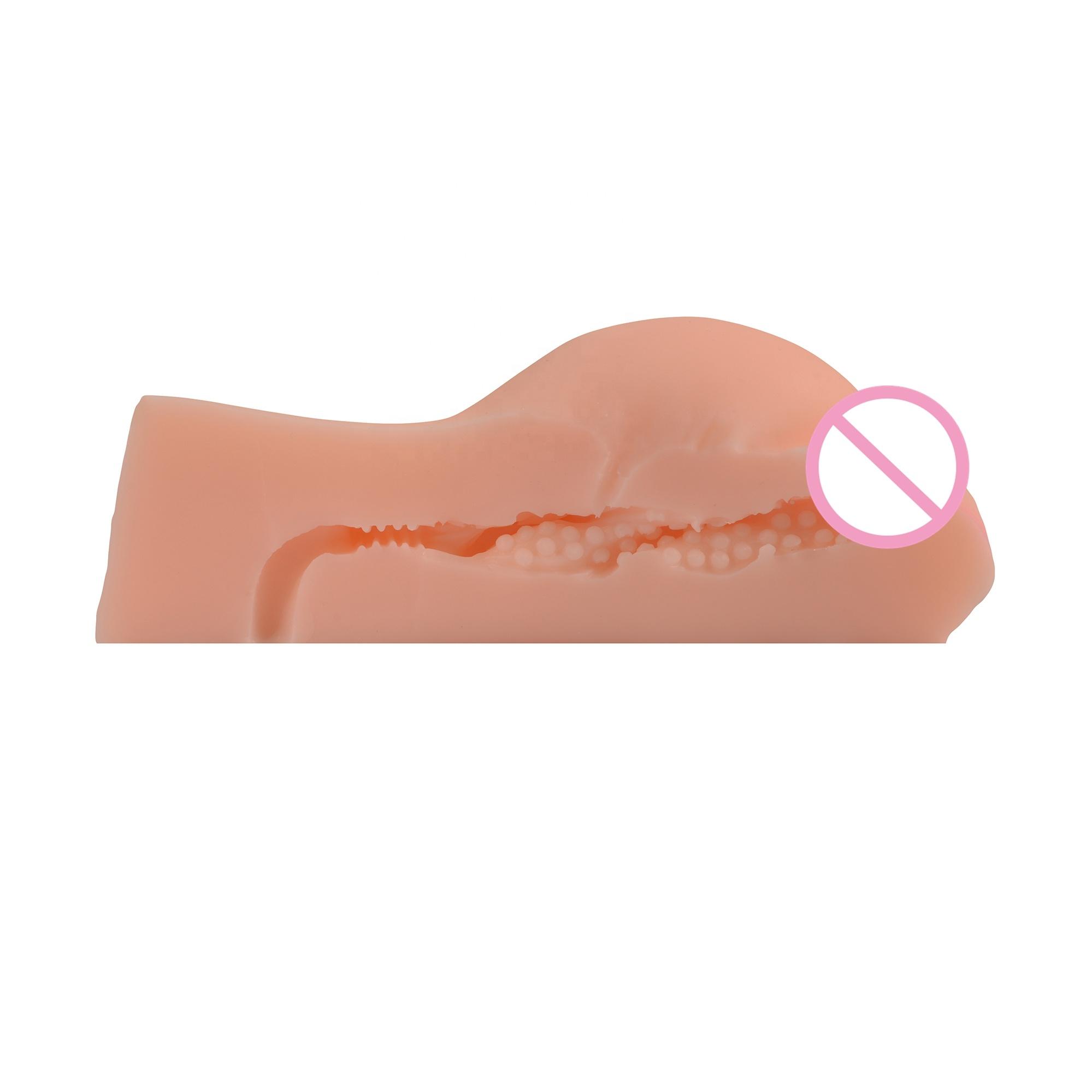  Soft Medical Dual Layer Vaginal Masturbation Stroker Realistic Real 3d Portable Sexy Big Ass Sex Toy Device For Men