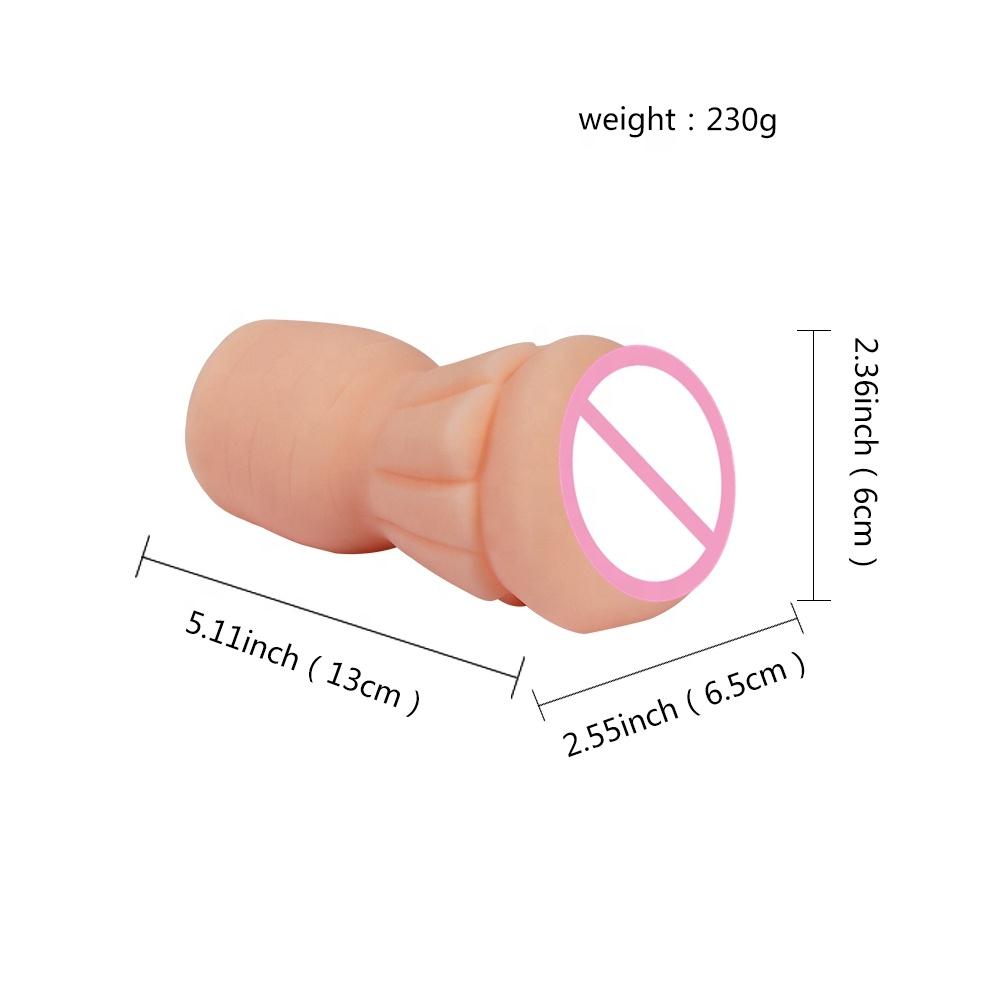  Soft Medical Dual Layer Vaginal Masturbation Stroker 3d Realistic Portable Sexy Big Ass Sex Toy Device For Men