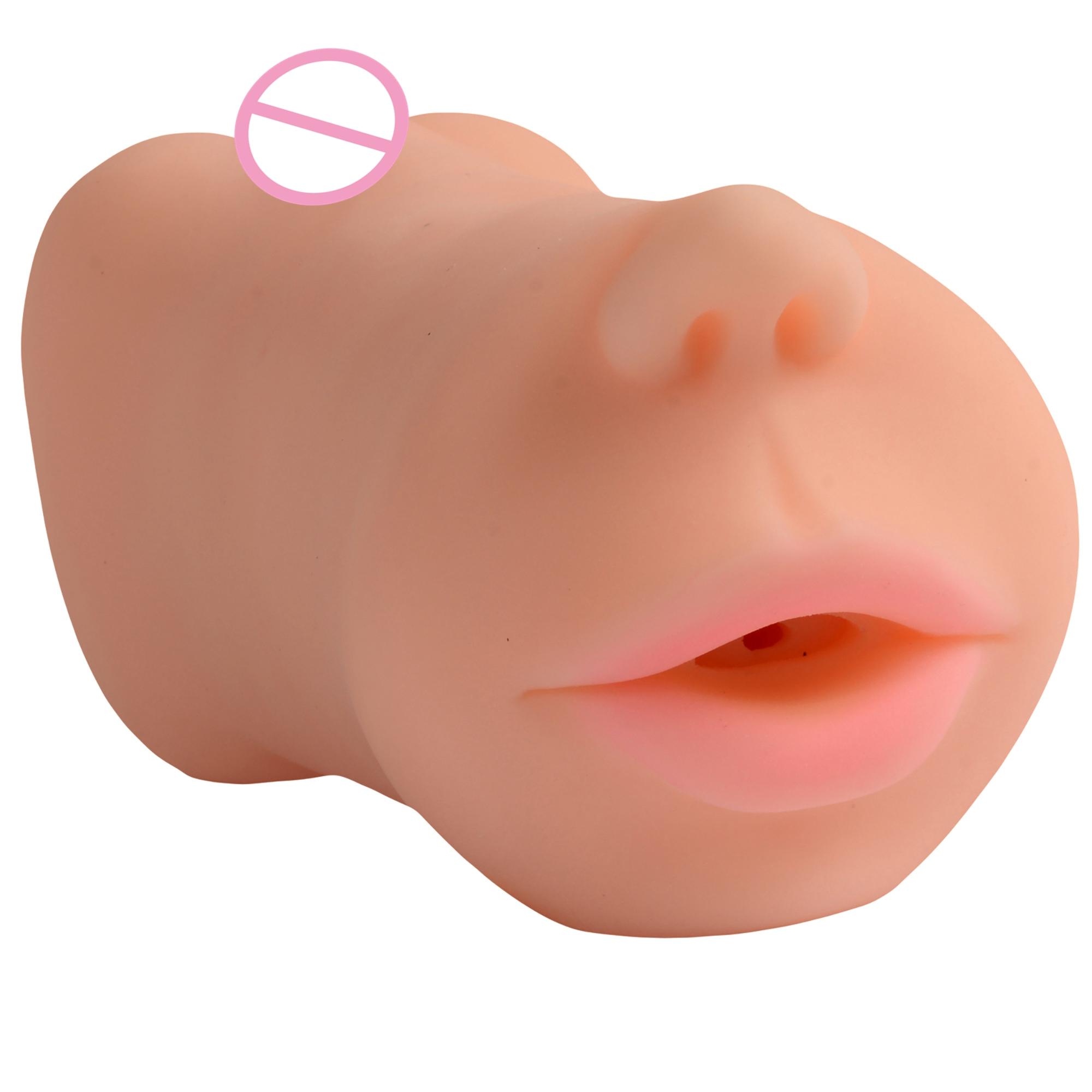  Portable Sex Toys Fantasy Soft Oral &amp; Vagina Double-end Holes Airplane Cup Lustful Masturbator