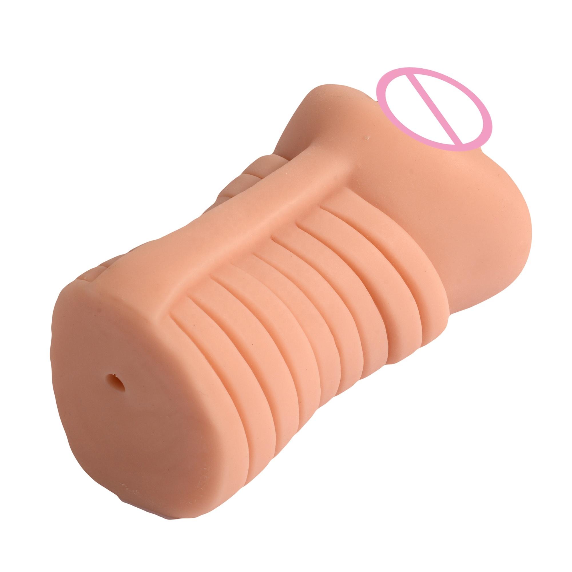  Lifelike Vaginal Shaped For Male Penis Stimulator Wholesale Sex Toys Consoldores Orgasm Hand Hold Sex Tools