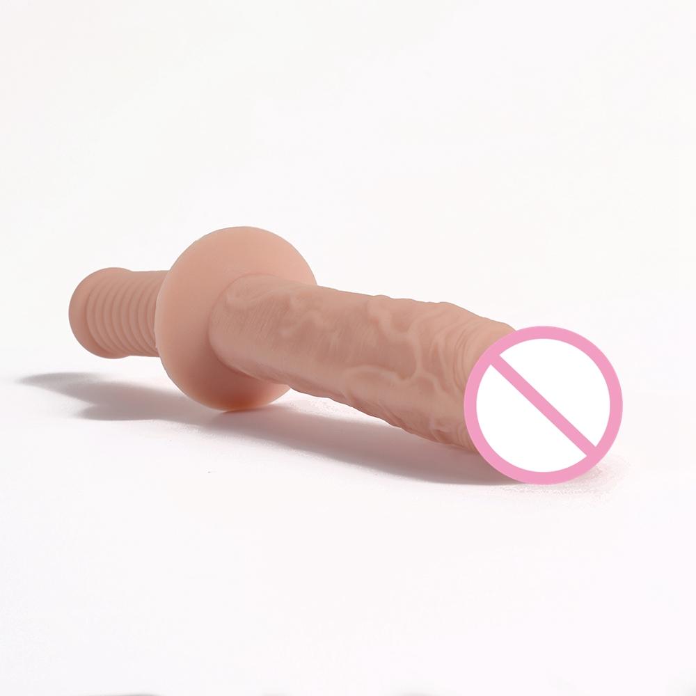 Super Soft Dildo Sword Elements Hand Shank Sturdy Dildo Hot-selling Porn Reusable Double-end Women Sex Toys