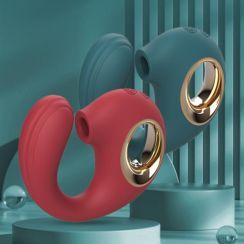 2 In 1 Clitoral Sucking Vibrator G Spot Vibrators Sex Toy For Woman Rabbit Vibrator Adult Toys