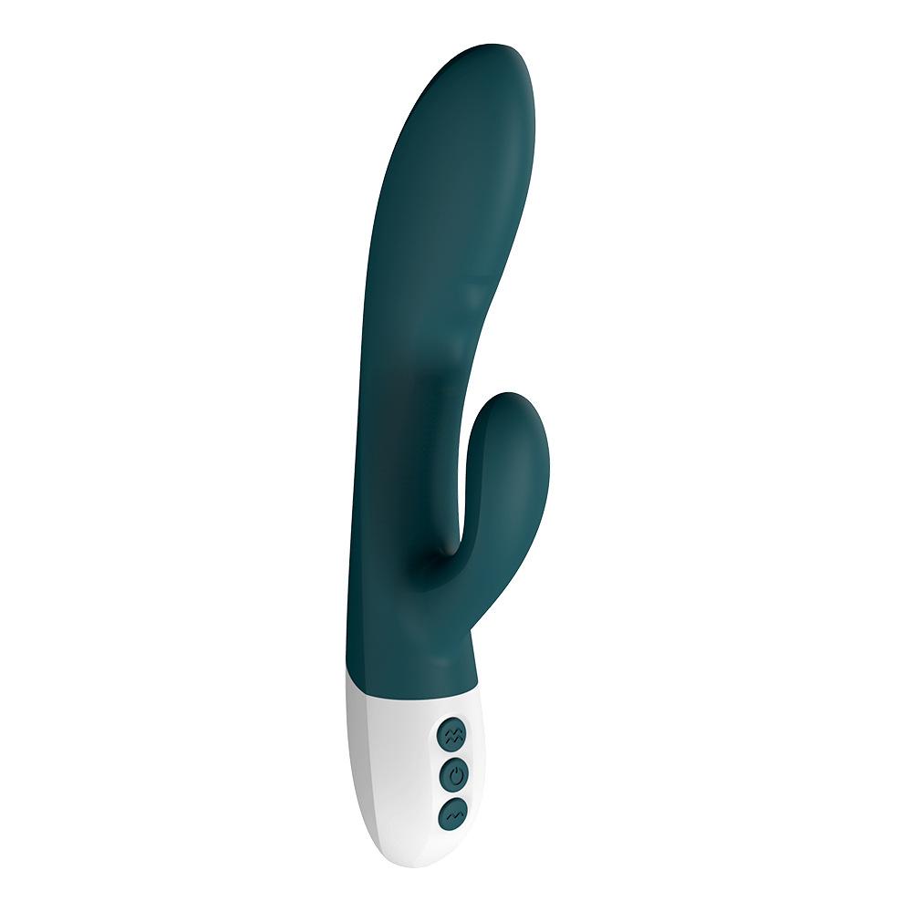 2023 New Wholesale Gspot Heating Vibrator Oem Latest Sex Toy Clitoris Stimulating Sexual Dual Head Av Wand Rabbit Vibrator Women