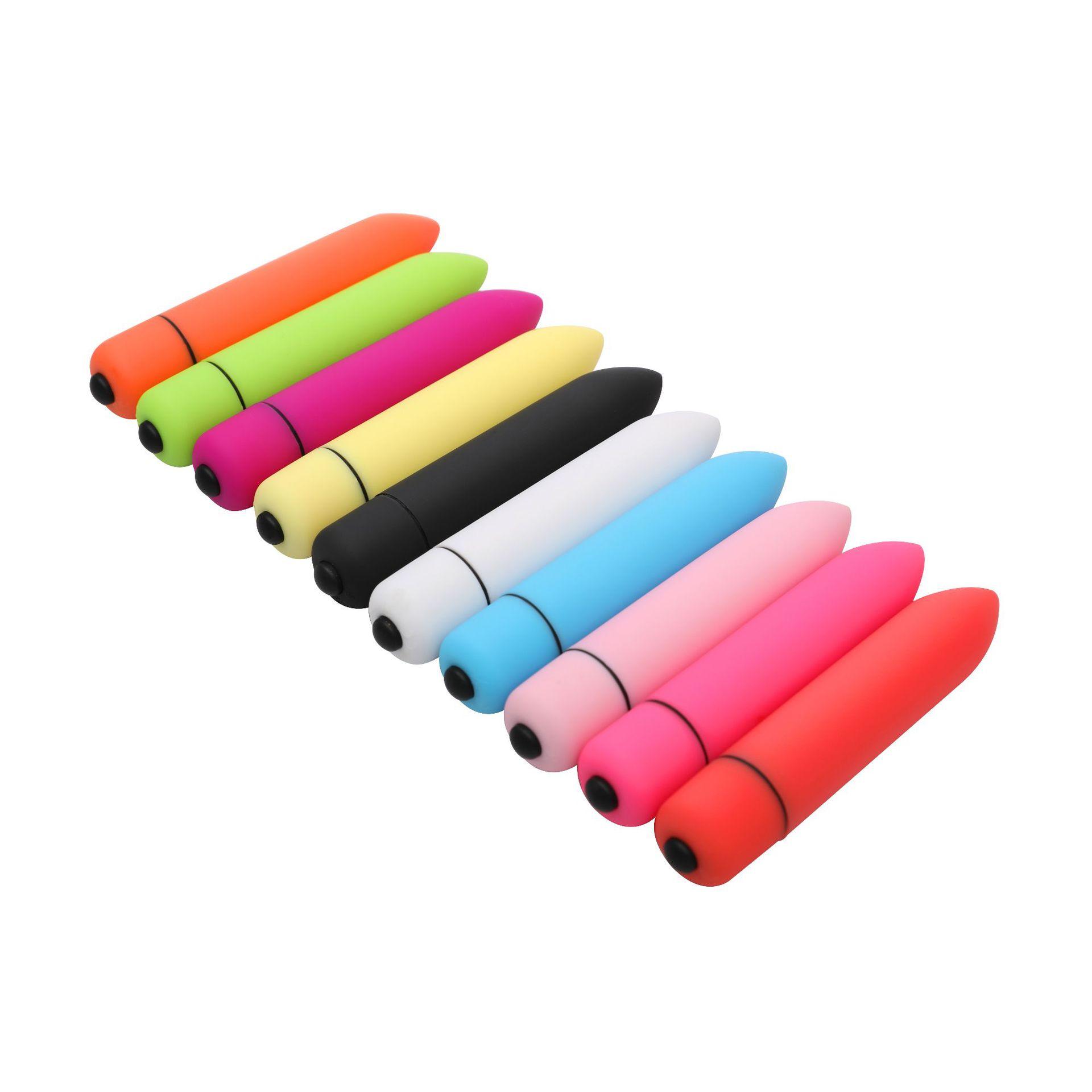 Pinkzoom Wholesale 12 Colors 10 Speeds Vibration Adult Sex Toys Women Female Mini Bullet Vibrator