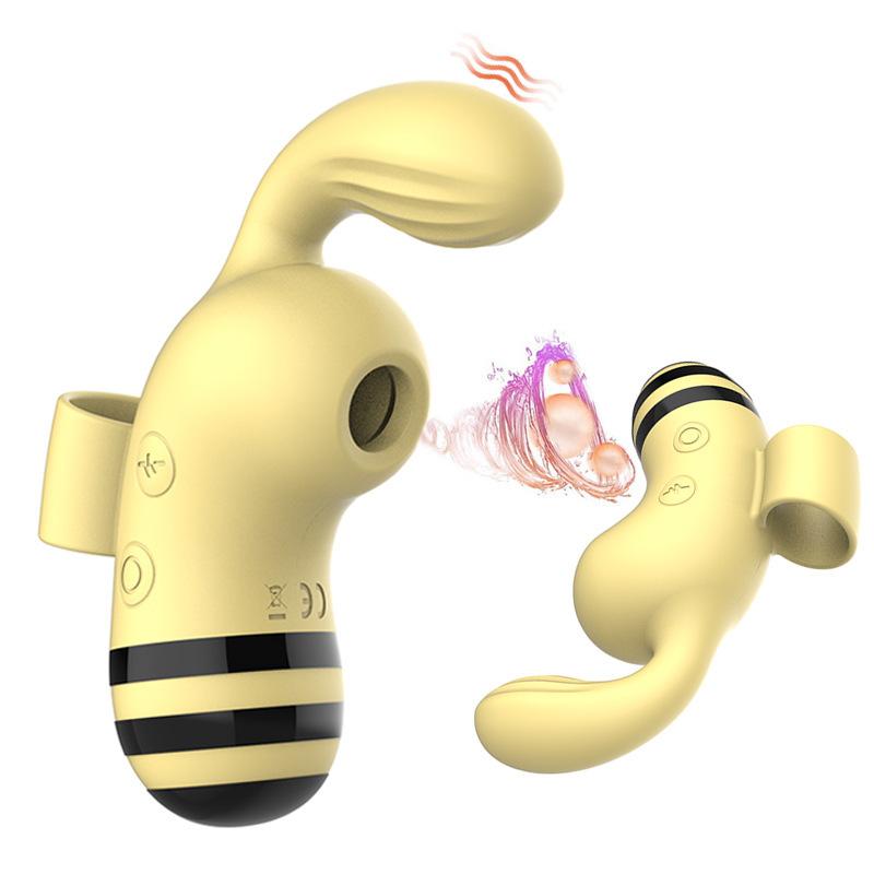 Female Clitoral Bee Sucker Vibrator Clitoris G-spot Stimulator Massager Dildos Sucking Vibrators For Women Masturbation