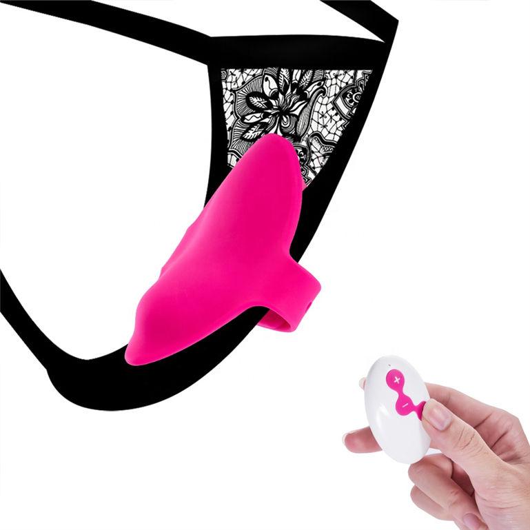 New Mini Wirelessthrusting Vibrator 10 Speed Control G-spot Vibrating Egg Wearable Adult Sex Toy Women Vibrator