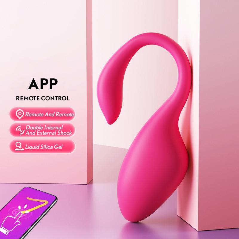 App Remote Control Vibrator Adult Sex Toys For Women,G Spot Vibrator Egg Wearable Panty Vibrators For Bluetooth Long Distance L