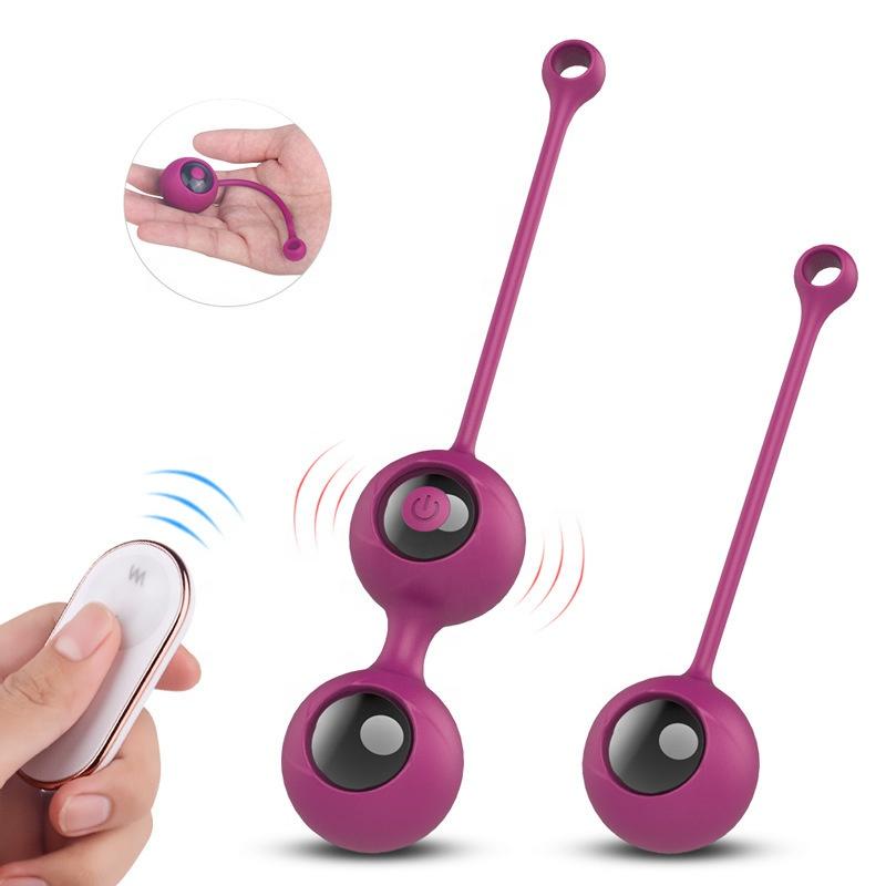 Vaginal Postpartum Repair Tool Pelvic Floor Muscle Training Pleasure Release Smooth Sex Remote Control Silicone Kegel Balls