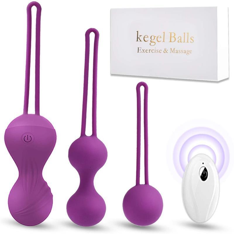 Top Selling Kegel Balls For Beginners Women Balls Sets Sex Toys Wireless Remote Control Vibrating Egg Vagina Balls