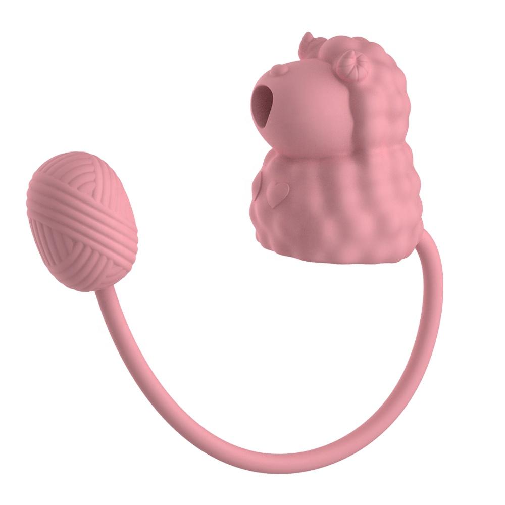 Clitoral Sucking Vibrator Erotic Nipple Clitoris Strong Sucker Stimulator Massager Support Customize Sex Toys Sheep Vibrator