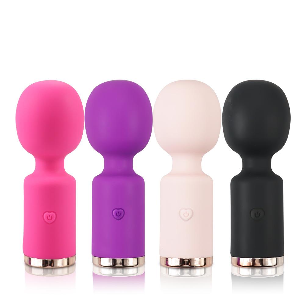  2024 New Lady Gay Female Silicone Abs Wireless Portable Women Small Sex Toy Vibrator For Women Mini Av Wand
