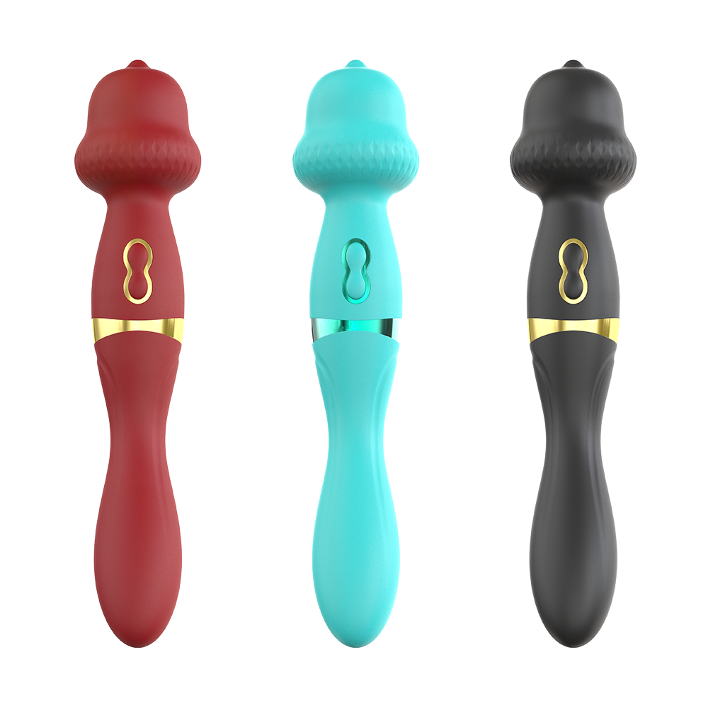  2023 New Design Fashion Double Sides Av Wand Dildo Vibrator Big Size Sensitive Stimulation Vibrator Sex Toys For Woman