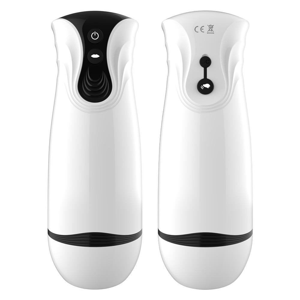  2024 New Design Silicone Easy To Clean Anti-bacterial Electric Fully Automatic Sucking Male Boys Device Masturbator-for-man
