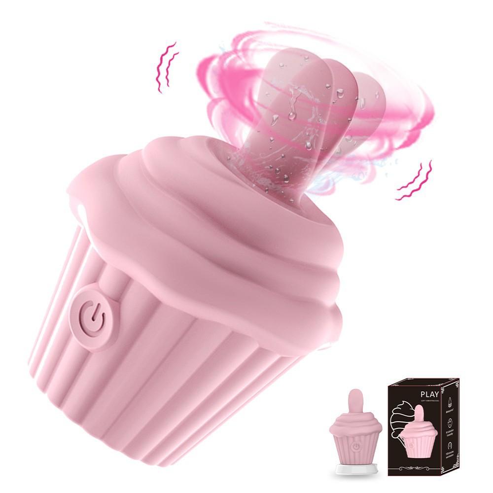  Clitoral Sucking Nipple Clit Cupcake Vibrator Sex Toy Clitoral Stimulator Adult Licking Cupcake Vibrator For Women