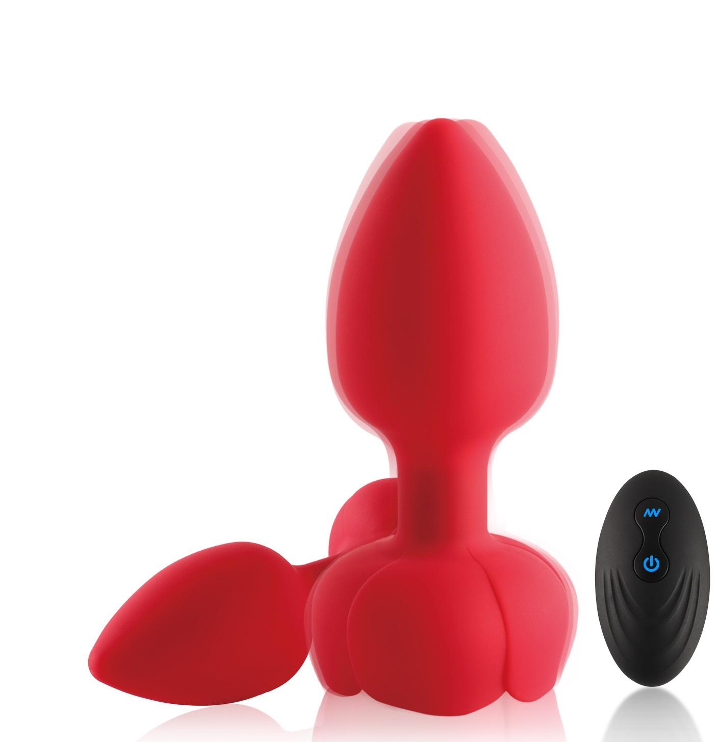  Wholesale Popular Best Selling G Spot Massager Remote Sex Toy Light Up Rose Men Woman Butt Plug Anale Vibrator Anal Plug