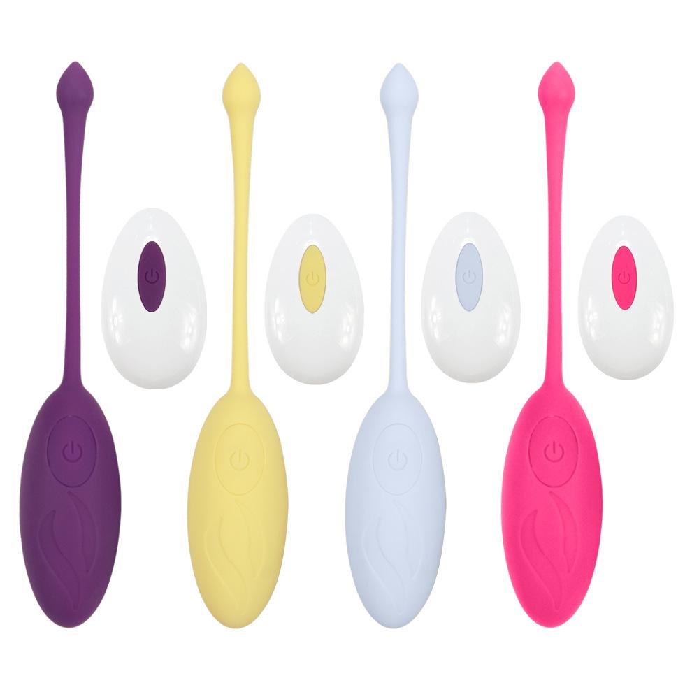 2024 Silicone Adult Woman Female Massage Sex Toy Jump Egg Tadpole Remote Wireless Egg Vibrator For Women Vaginal Stimulating