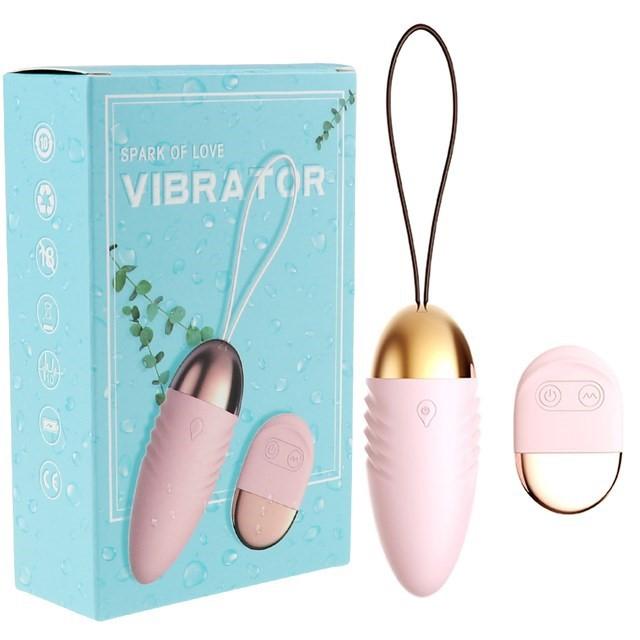 Huamj Wholesale New Arrival Female Vibrating Sex Toy Vaginal Ball Sex Toy Remote Controlled Sex Toys For Woman Pink Egg Vibrator