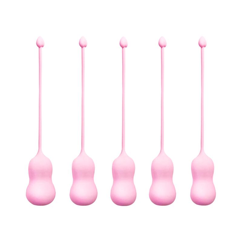  Soft Silicone Adult Woman Female Vaginal Exercise Training Massage Ball Vaginas Silicon Sex Toy