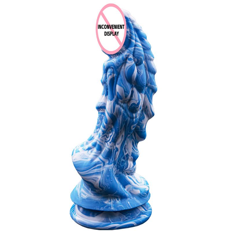 9-inch Big Monster Bad Dragon Silicone Dildo Tentacle Style For Both Women And Men Genre Dildos