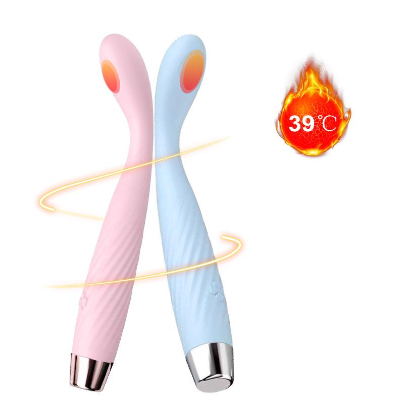 Heating 10 Speeds Dildo Vibrator G Spot Pen Vibrators Clitoris Stimulator Sex Toys For Women