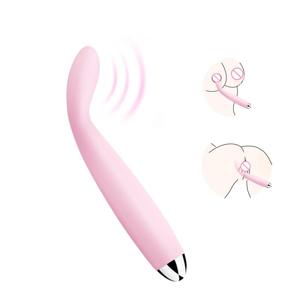 Mini Vagina Clitoris Stimulation Nipple Wand Massager Orgasm Pen Finger G Spot Vibrator