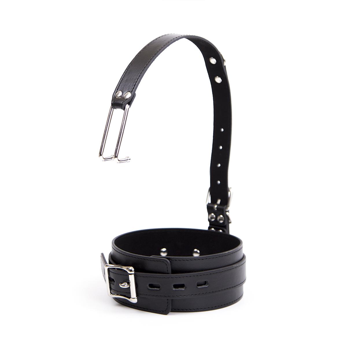 Unique Sexy Bdsm Sets Leather Neck Hook Nose Collar For Women