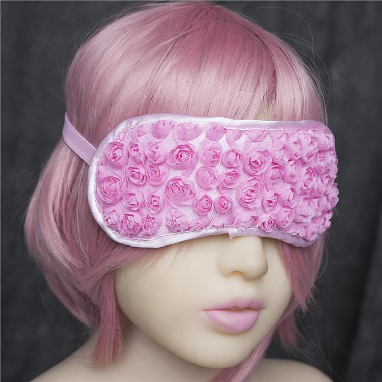 Rose Lace Blindfold Sm Bondage Eye Mask Sex Toys