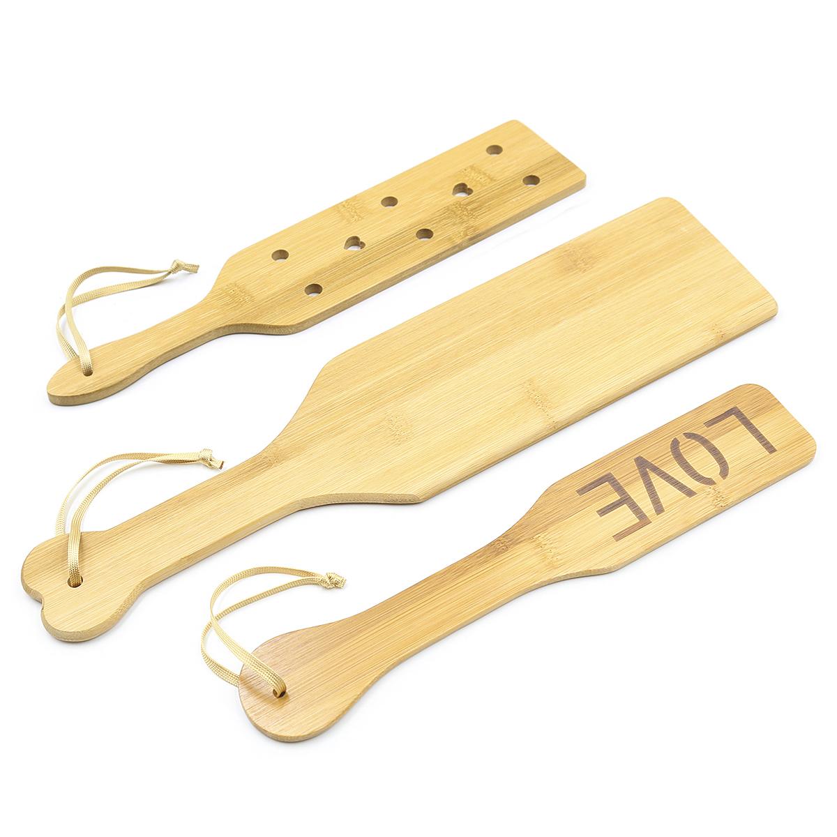 Thickened Love Spanking Wooden Paddles Hand Shot Erotic Fetish Sex Toys