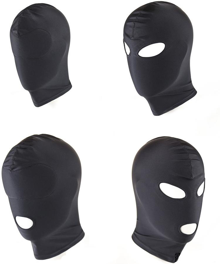 3 Hole Balaclava Hoods Adult Sex Mask Sm Bondage Hood