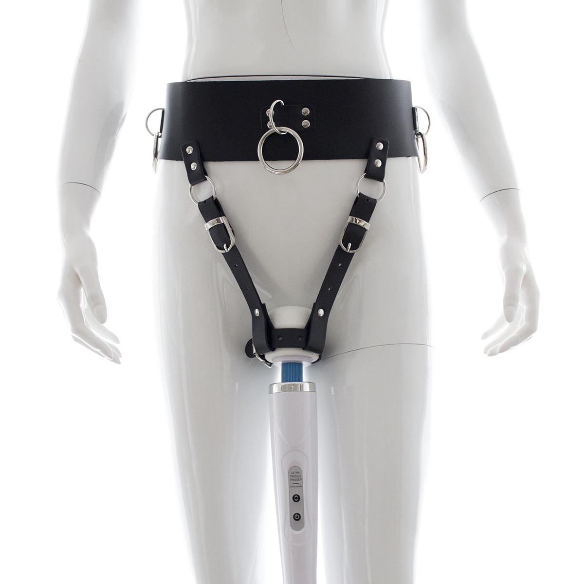 Adult Leather Bondage Gear Fun Shock Electric Leather Pants Women&#39;s Adjustable Underwear And Appliances Wear