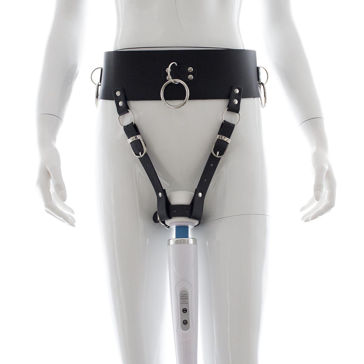 Adult Leather Bondage Gear Fun Shock Electric Leather Pants Women's Adjustable Underwear And Appliances Wear