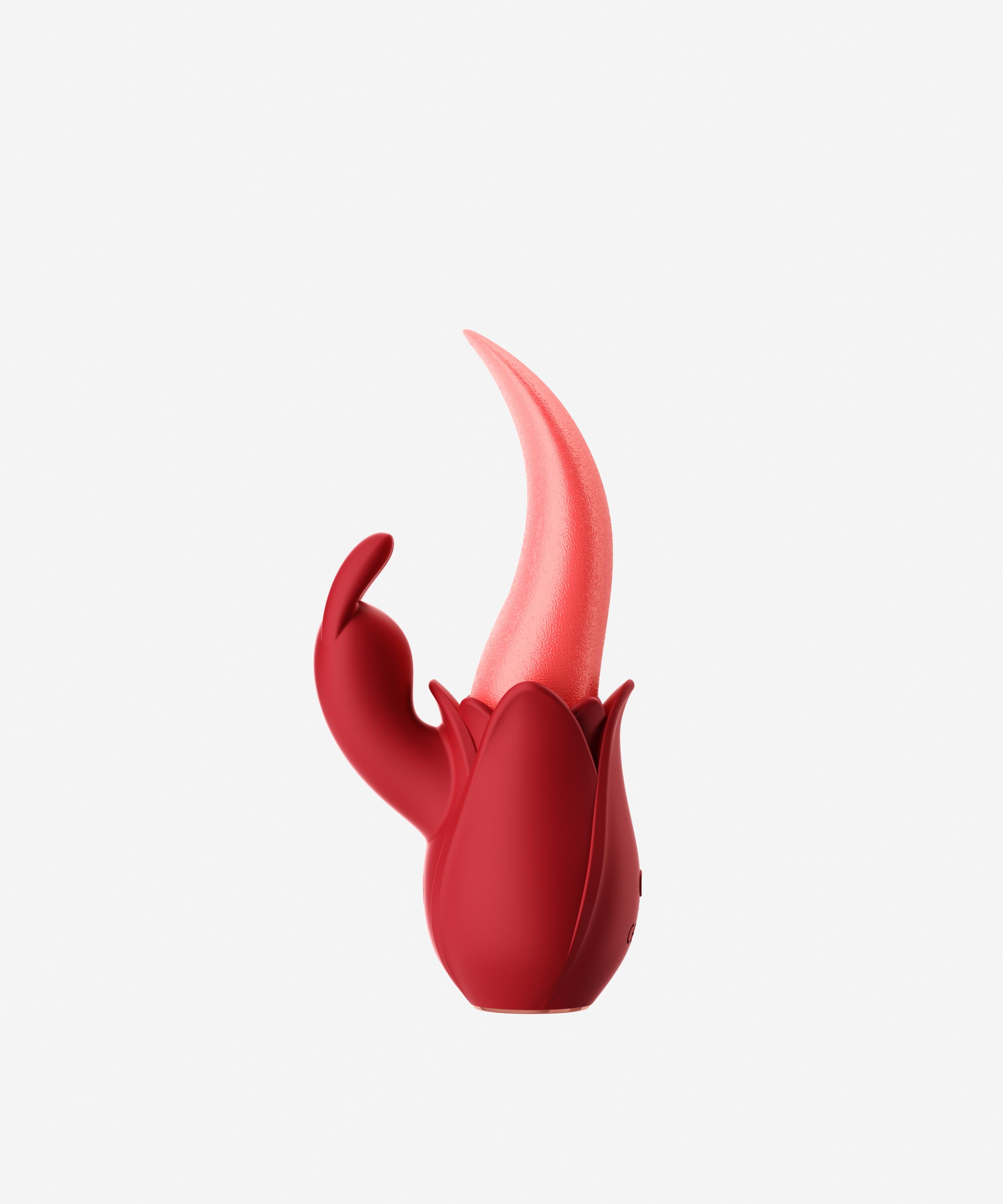 2024 New 3 In 1 Tongue Licking Rabbit Vibrator G Spot Clitors Massage Vibrator Sex Toy For Woman