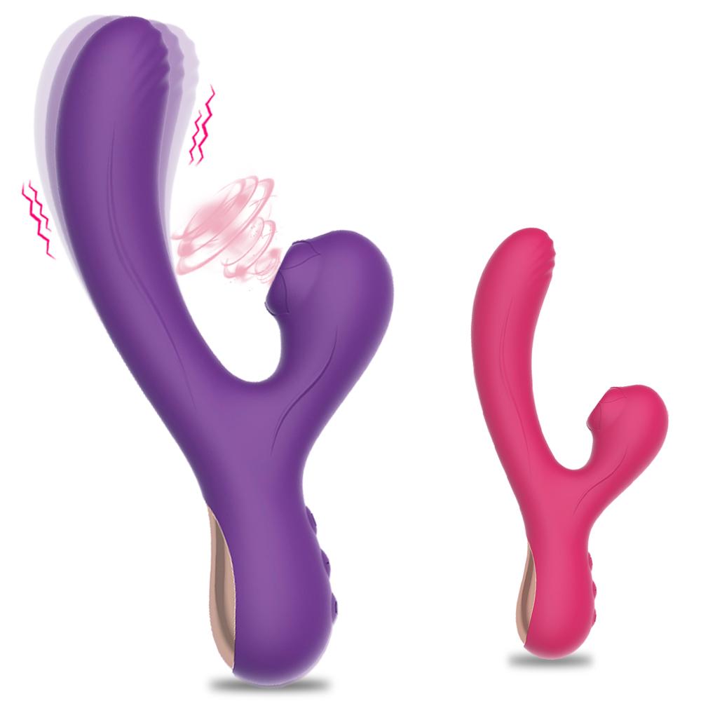 7 Frequency Sucking Vibration Women Sex Toy G Spot Stimulate Clit Sucking Rabbit Vibrator