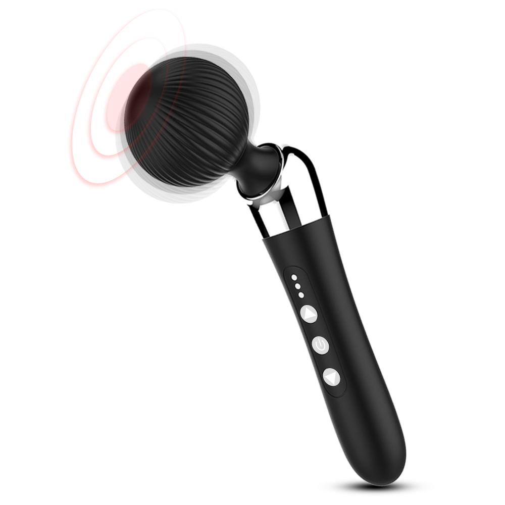 Valentine's Day Gift Ideas Double Motor Cordless Handheld Wand Massager Vibrator Sex Toy For Woman Rechargeable