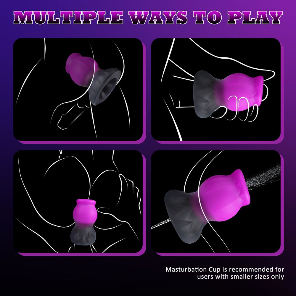 11.5CM Silicone Hollow Anal Plug