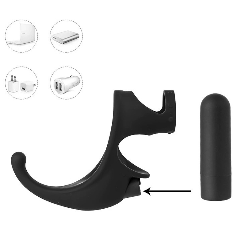 Dual Penis Ring with Taint Teaser