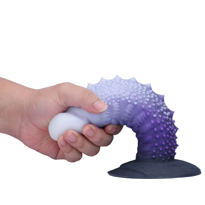 Stinky silicone dildo without eggs -Alien